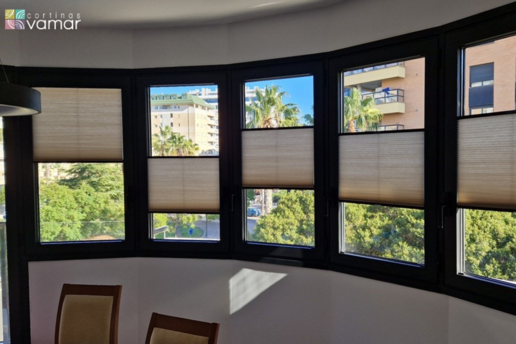 cortinas plisadas valencia